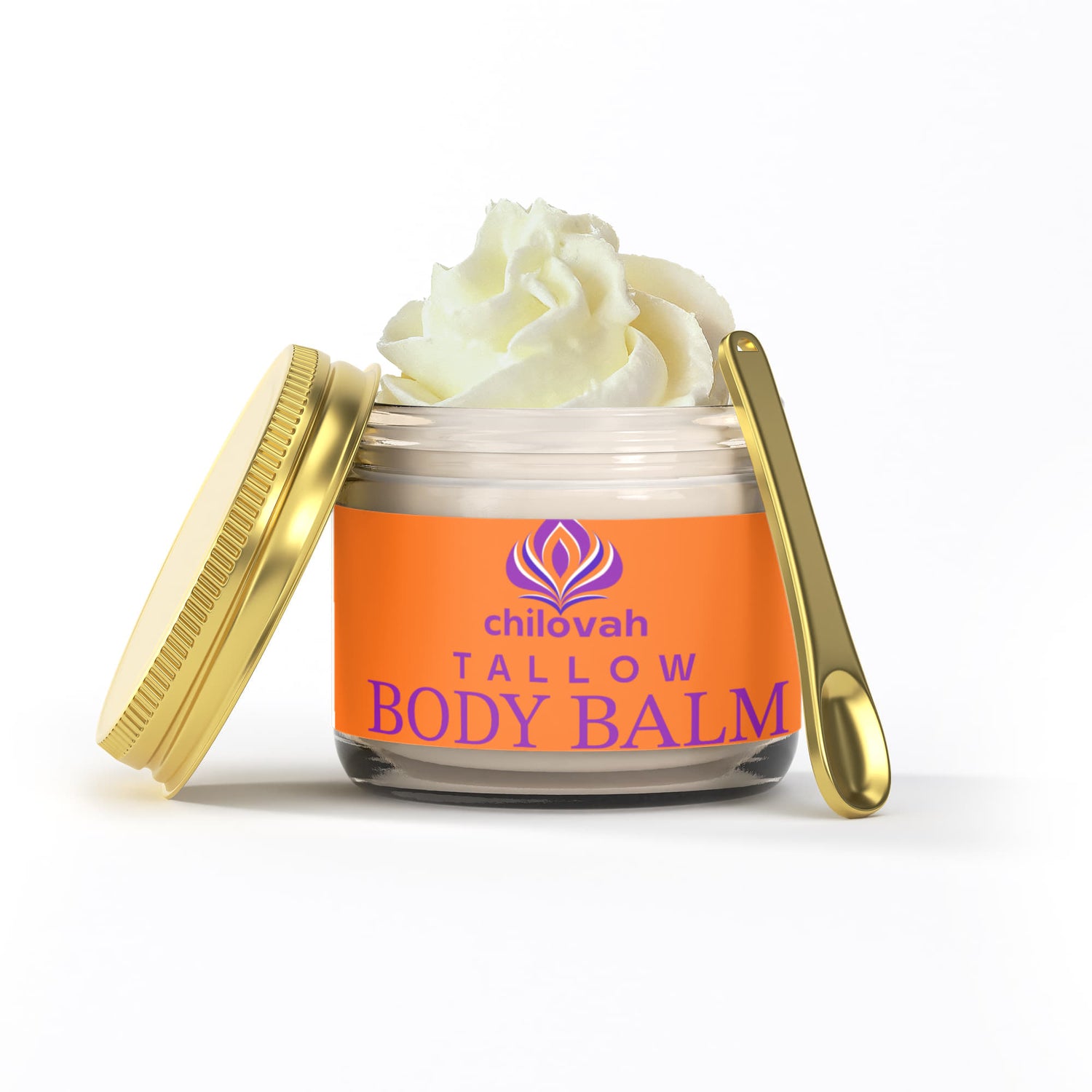 Whipped Grass-Fed Tallow Balm with Vanilla Bean